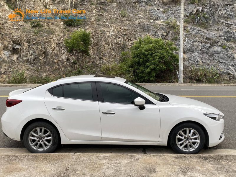 Private 4-seater modern sedan car transfer service from Cam Ranh International Airport (CXR) to Nha Trang