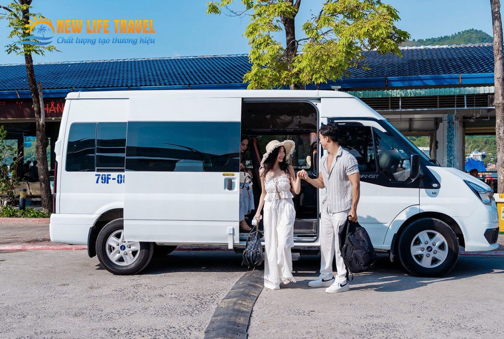 New Life Tour Luxury Tourist Bus Transfer to Nha Trang Port