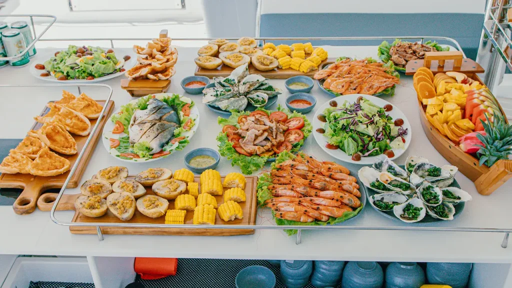 Deluxe Ocean BBQ Seafood Buffet on Nemo Yacht