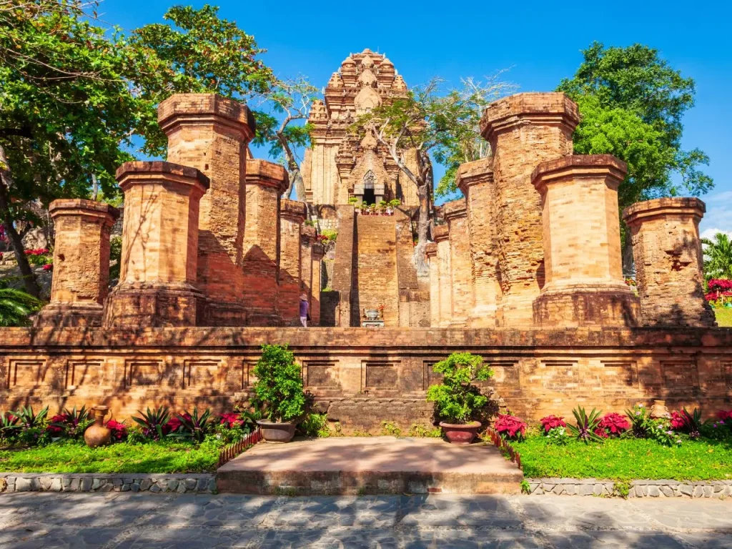 Ancient 8th-century Ponagar Cham Towers overlooking Cai River visited on private Nha Trang tour
